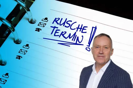 Termin vereinbaren mit Logistikplanung Rusche